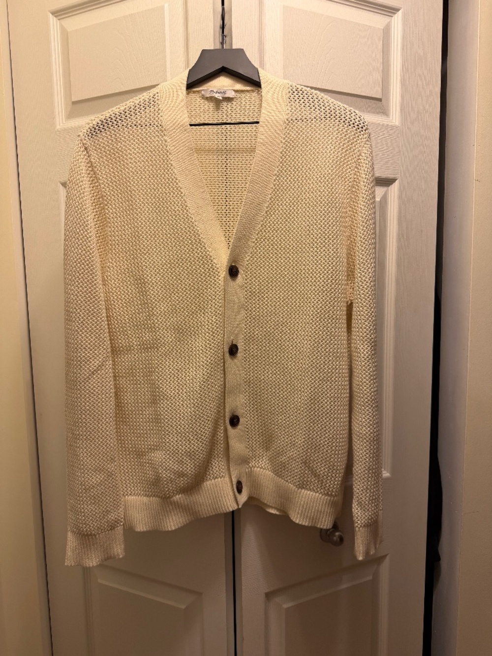 Madewell Open-Stitch Cardigan